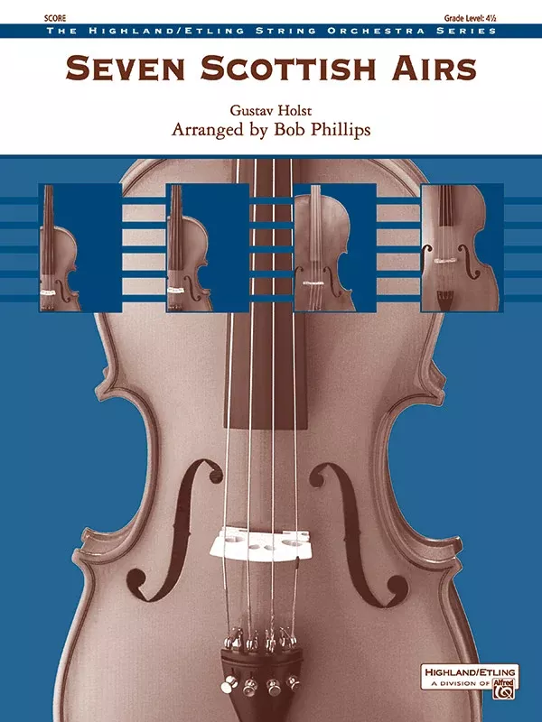 Seven Scottish Airs: String Orchestra Conductor Score