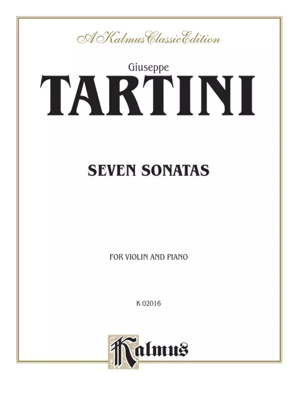 Seven Sonatas: Violin Book