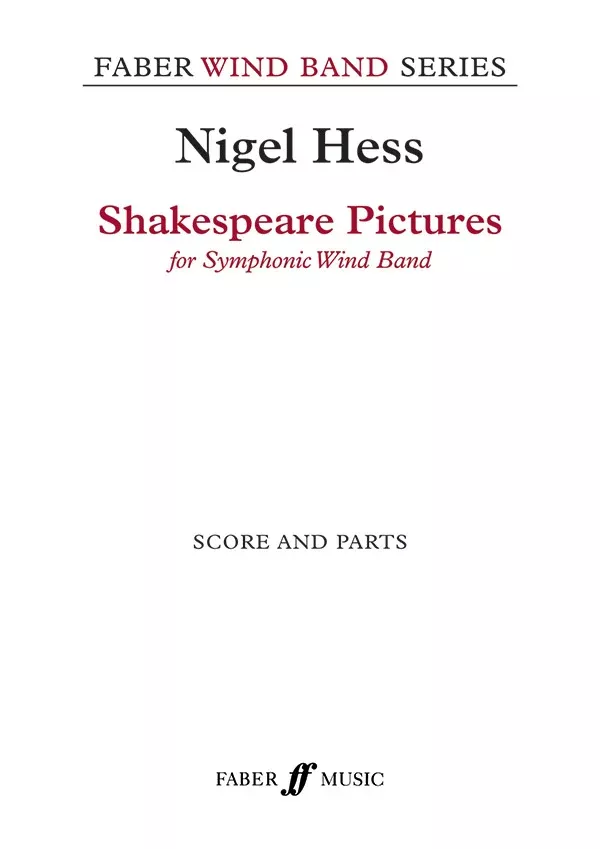 Shakespeare Pictures: Wind Band Score & Parts