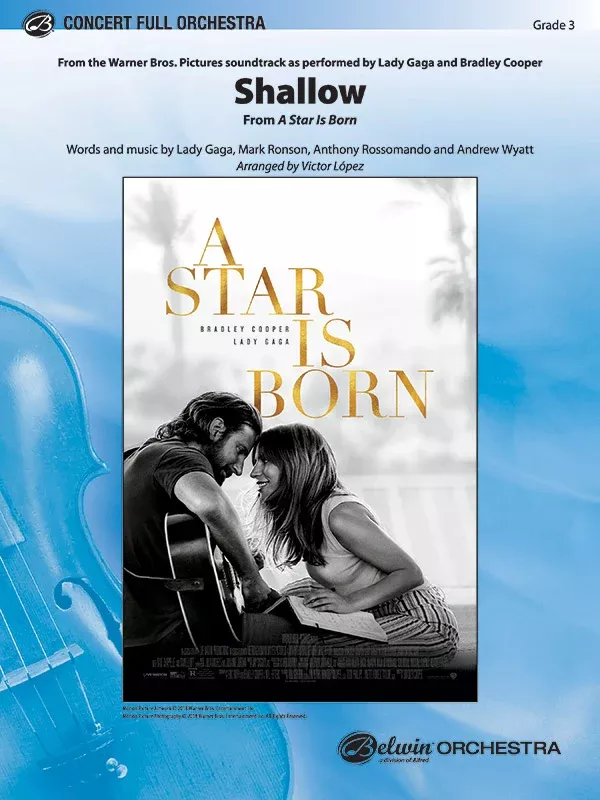 Shallow (from A Star Is Born): Full Orchestra Conductor Score & Parts
