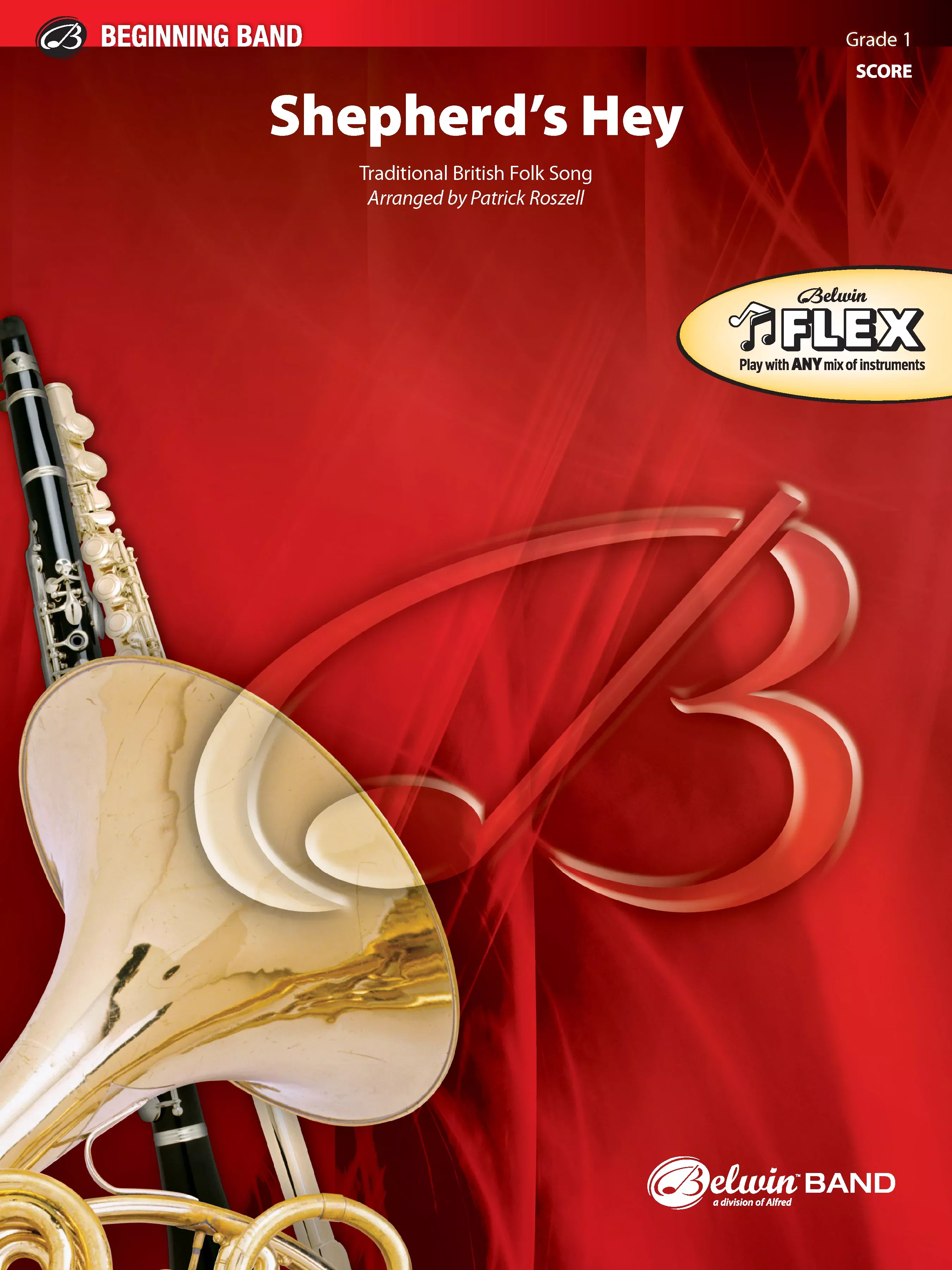 Shepherd's Hey: Flexible Band/String Ensemble Score