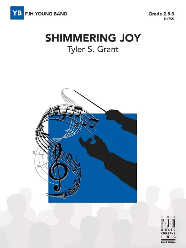 Shimmering Joy: Concert Band Conductor Score