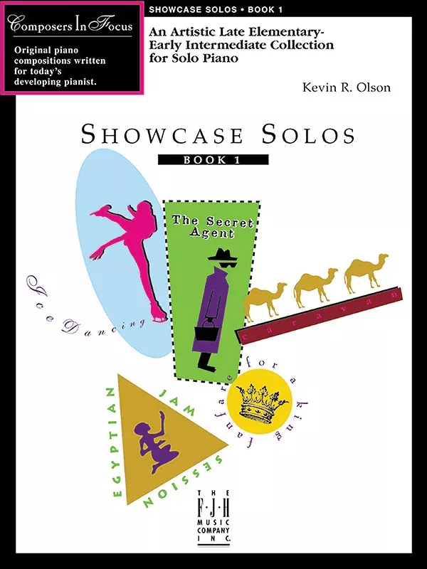 Showcase Solos, Book 1: Late Elementary/Early Intermediate Piano Book