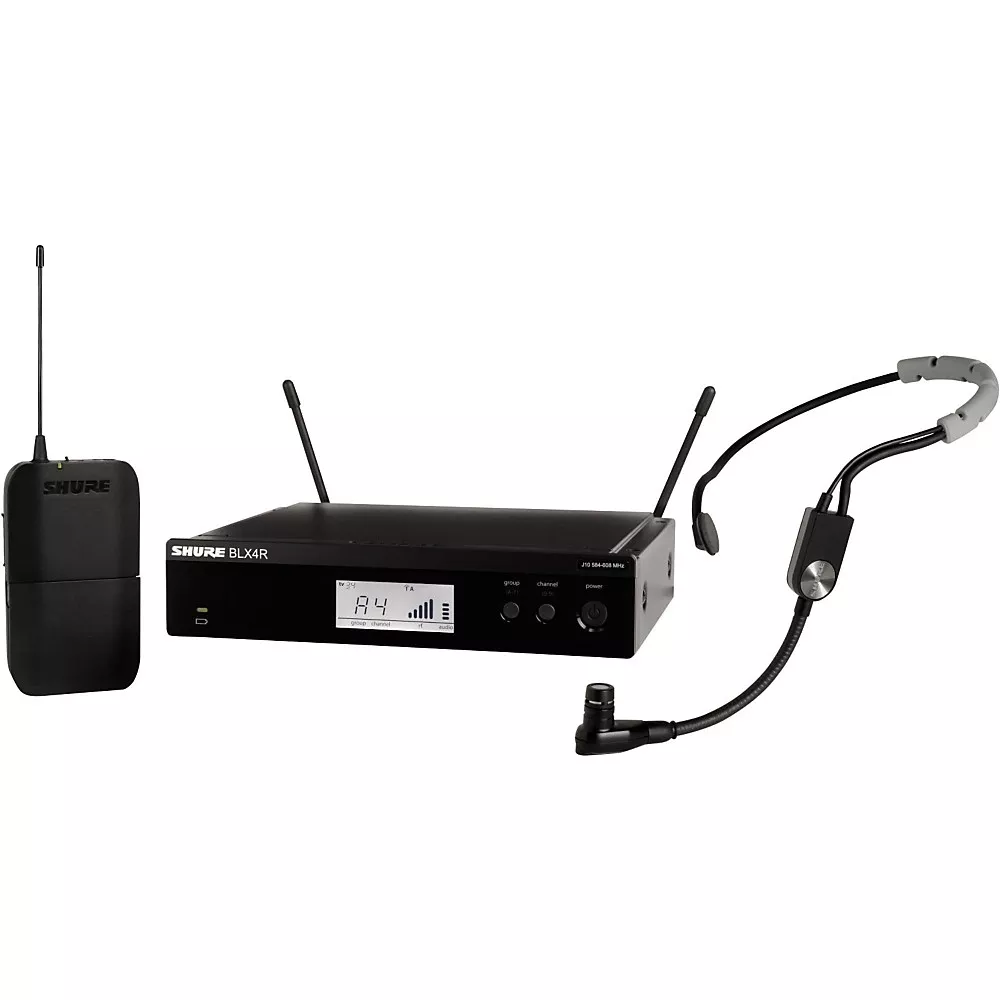Shure BLX14R Headset System With SM35 Headset Microphone Band H9