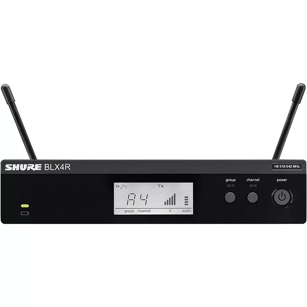 Shure BLX4R BLX Rackmountable Wireless Receiver Band H9