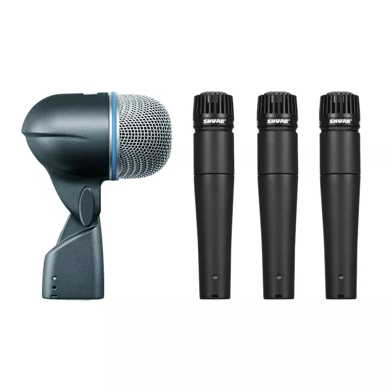 Shure DMK57-52 Drum Mic Kit with Case