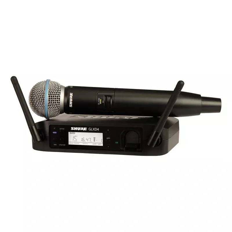 Shure GLX-D Digital Wireless Handheld System With Beta 58 – Z2 Band