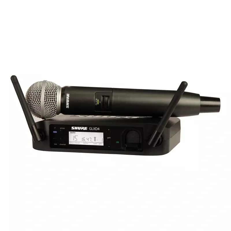 Shure GLX-D Digital Wireless Handheld System With SM58 – Z2 Band
