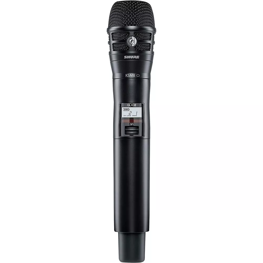 Shure QLXD2/K8B Handheld Transmitter With KSM8 Capsule Band H50
