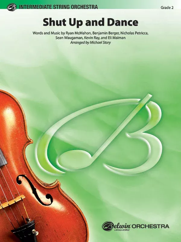 Shut Up and Dance: String Orchestra Conductor Score & Parts