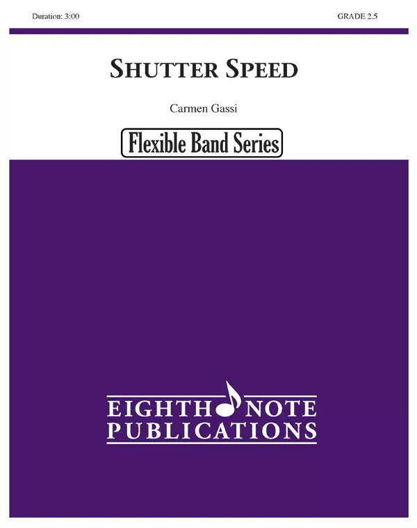 Shutter Speed: Flexible Band/String Ensemble Score & Parts