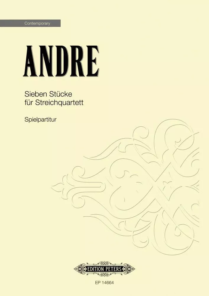 Sieben Stücke für Streichquartett (Performing Score): String Quartet