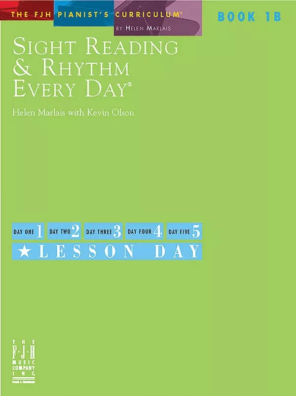 Sight Reading & Rhythm Every Day, Book 1B: Piano Book