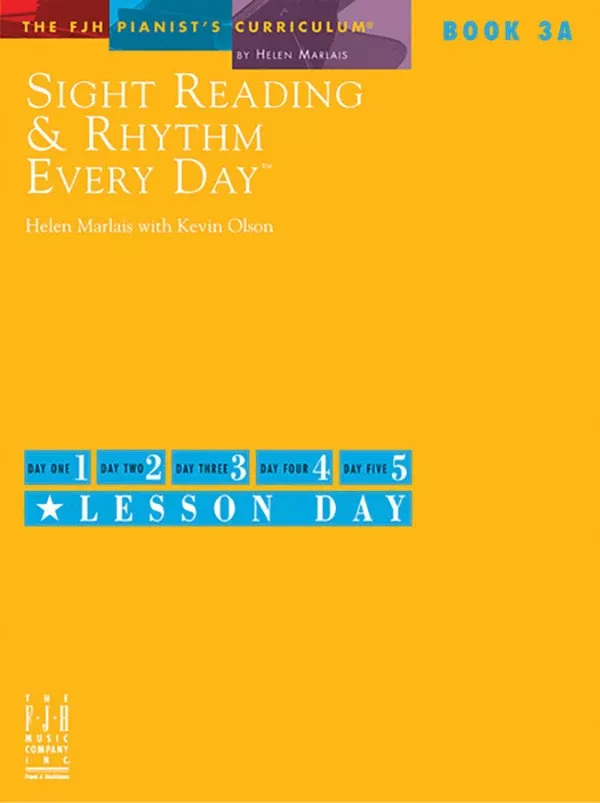 Sight Reading & Rhythm Every Day, Book 3A: Piano Book