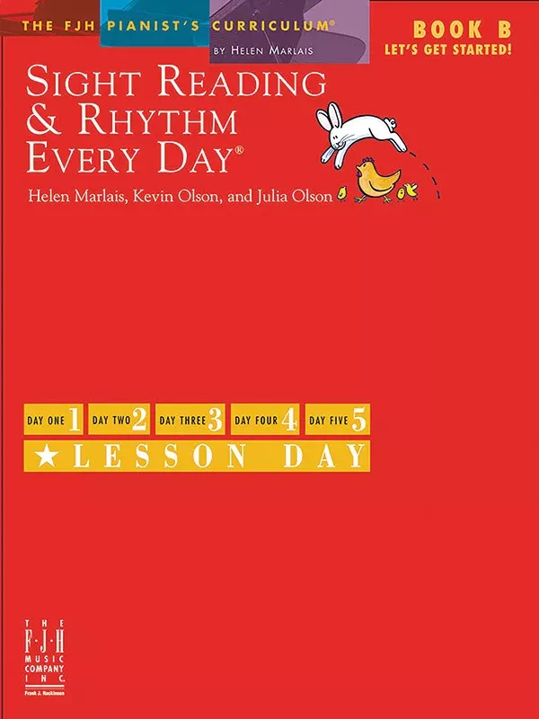 Sight Reading & Rhythm Every Day, Let's Get Started Book B: Book B Piano Book