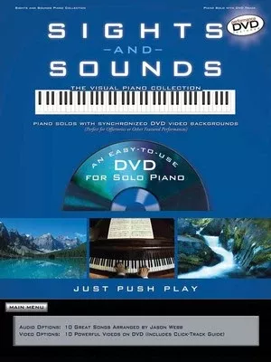 SIGHTS AND SOUNDS PIANO COLLECTION SONGBOOK/DVD