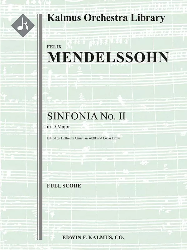 Sinfonia No. 2: String Symphony in D: String Orchestra, Full Score