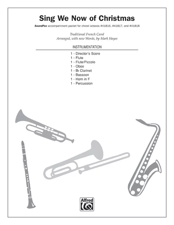 Sing We Now of Christmas: Choral SoundPax