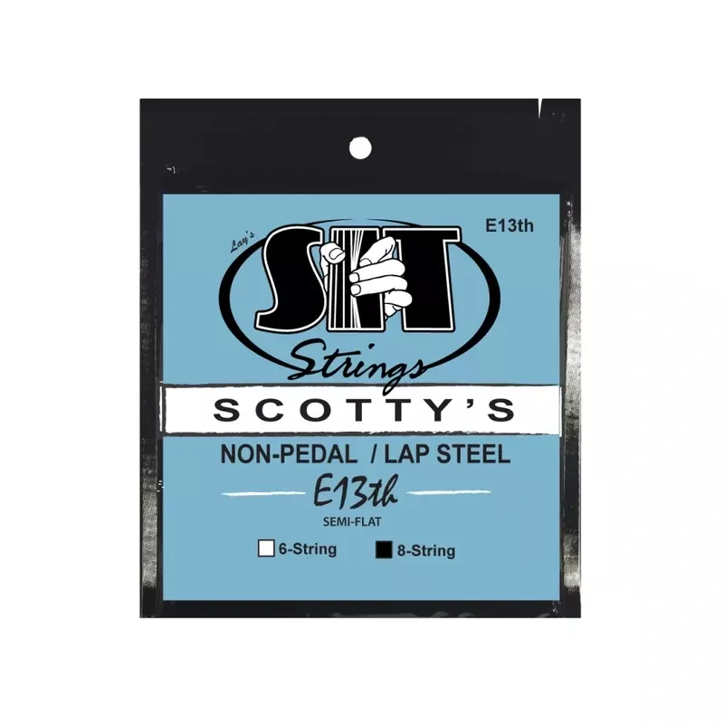 SIT Scotty’s Lap Steel E13th Semi-Flat 8-String Set