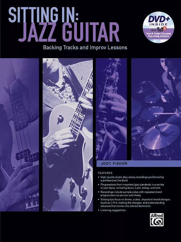 Sitting In: Jazz Guitar: Guitar Book & DVD-ROM