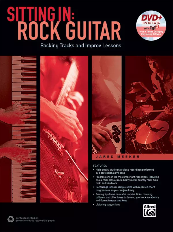 Sitting In: Rock Guitar: Guitar Book & DVD-ROM