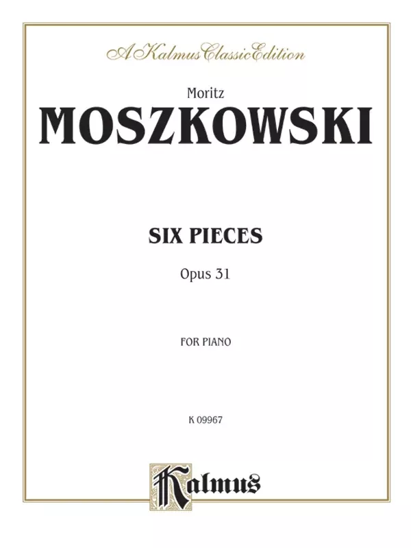 Six Pieces, Opus 31: Piano Book