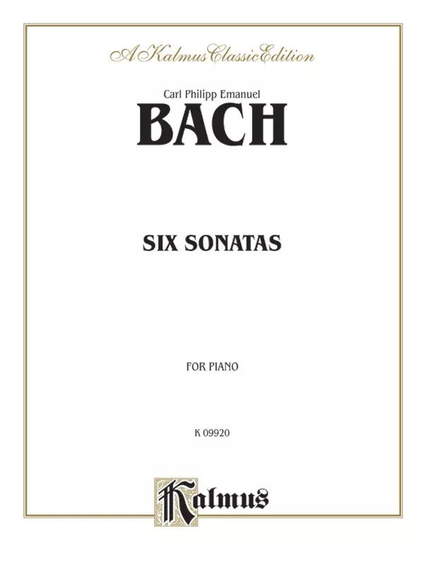 Six Sonatas: Piano Book