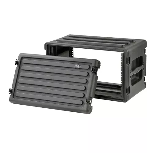 SKB 1SKB-R6S Roto-Molded 6U Shallow Rack Case