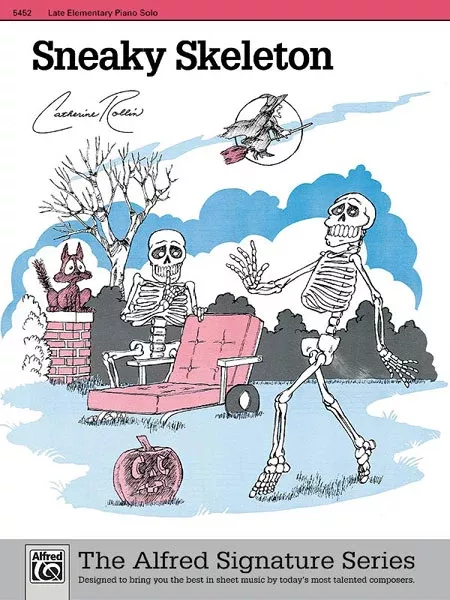 Sneaky Skeleton: Piano Sheet
