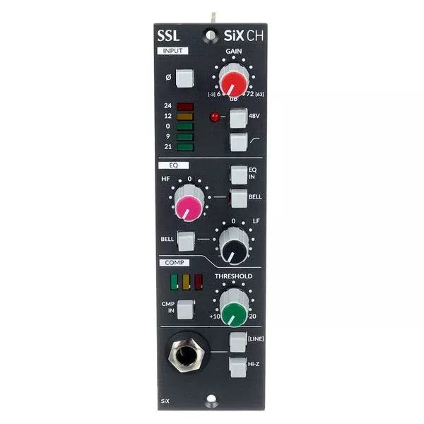 Solid State Logic SiX Channel 500 Series Channel Strip