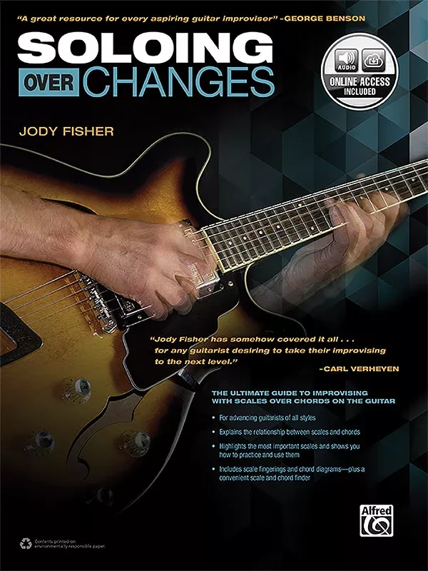 Soloing over Changes: Guitar Book & Online Audio