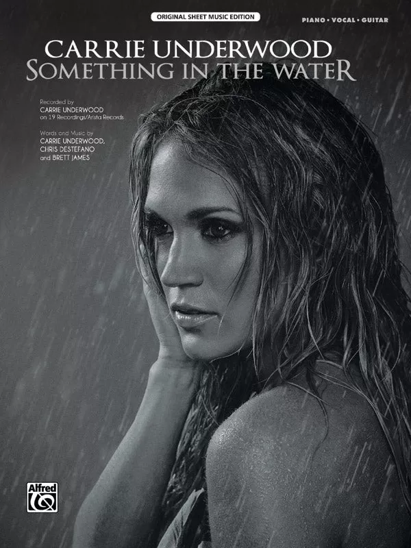 Something in the Water: Piano/Vocal/Guitar Sheet