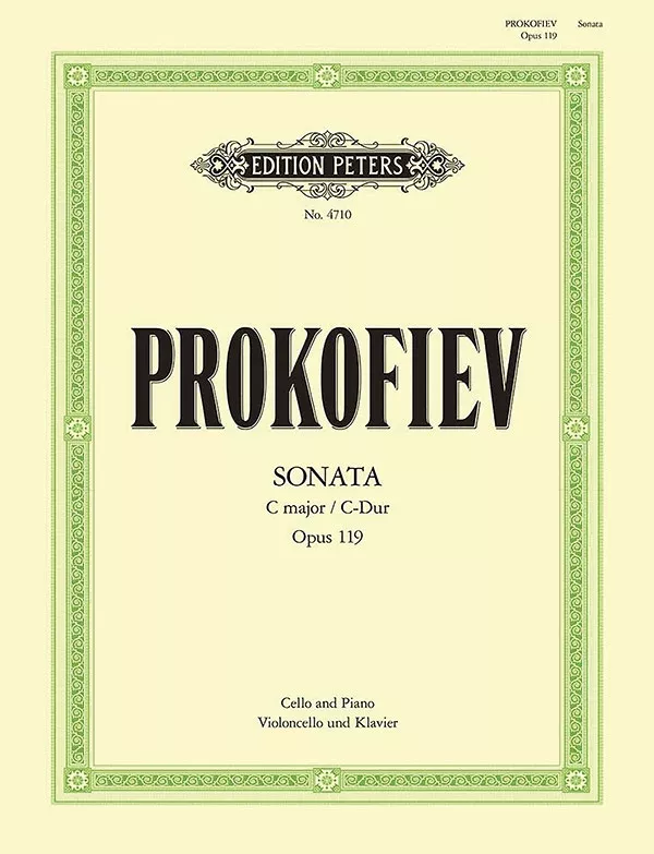 Sonata in C Op.119: Cello & Piano