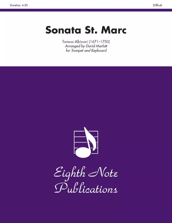 Sonata St. Marc: Trumpet & Keyboard Part(s)