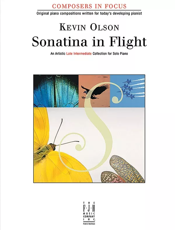 Sonatina in Flight: Late Intermediate Piano Book