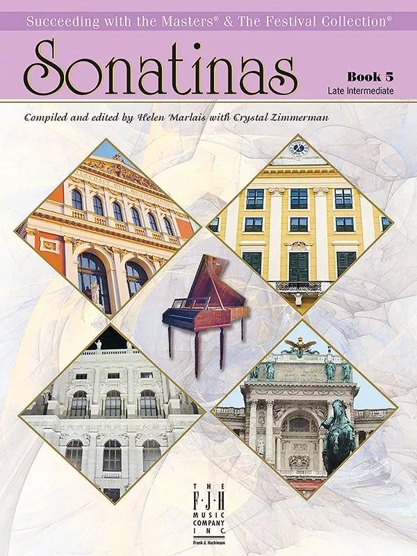 Sonatinas, Book 5: Late Intermediate Piano Book