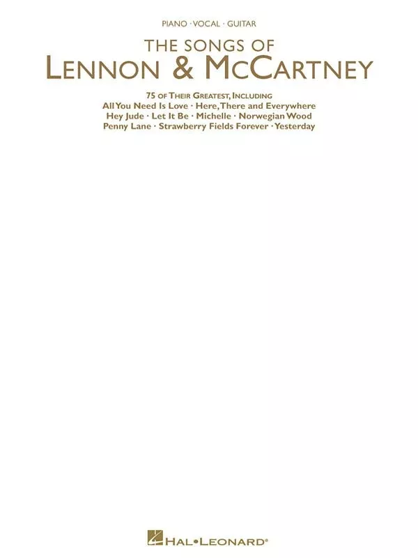 The Songs of Lennon & McCartney PVG