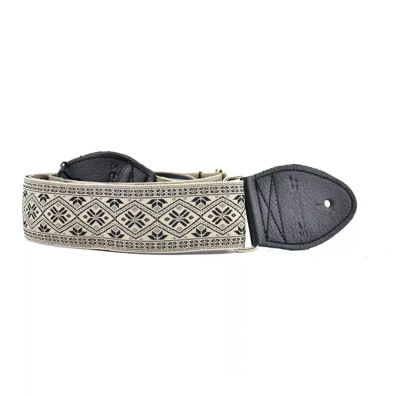 Souldier 2″ Landon Guitar Strap – Black/Tan