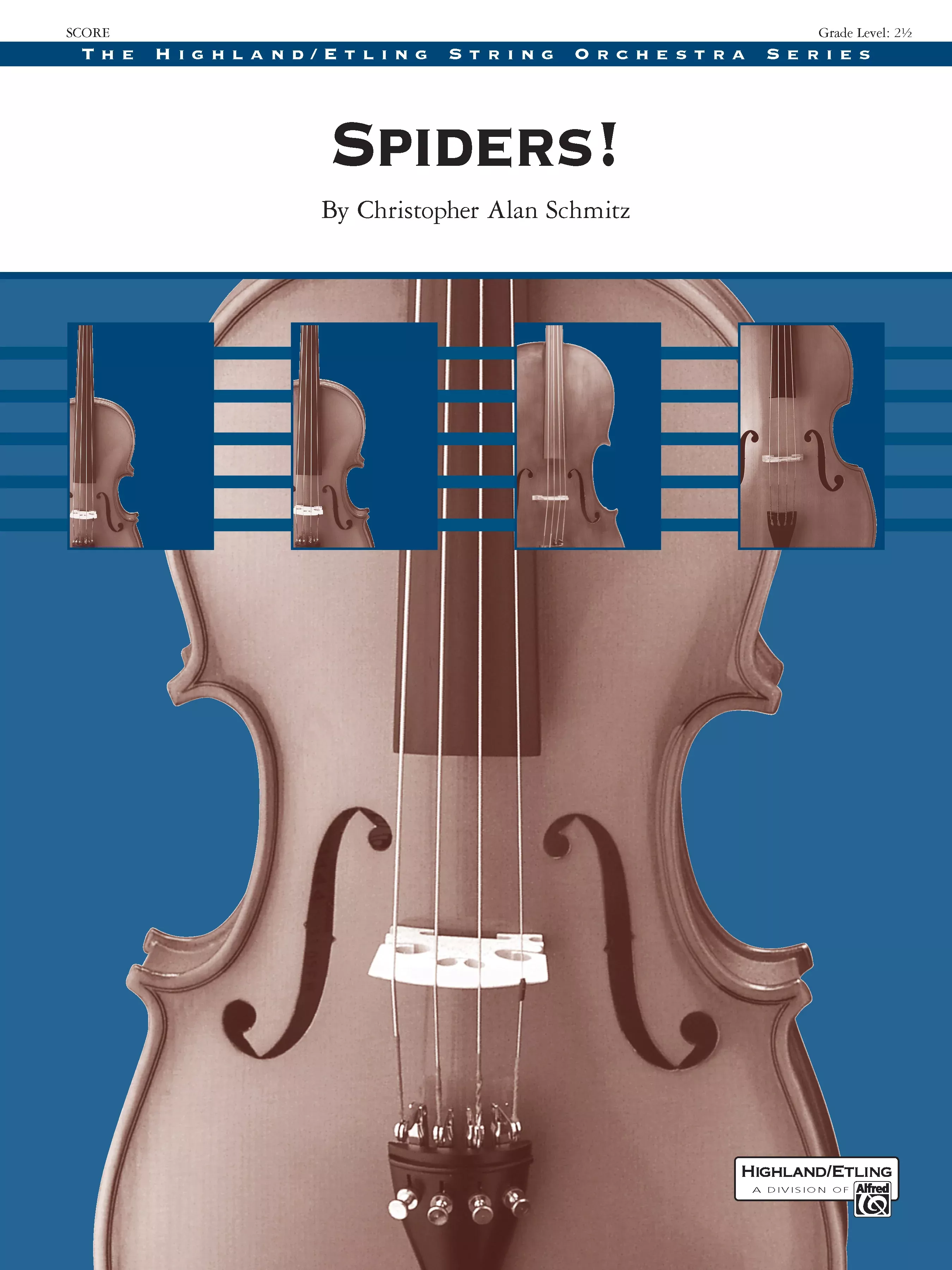 Spiders!: String Orchestra Conductor Score
