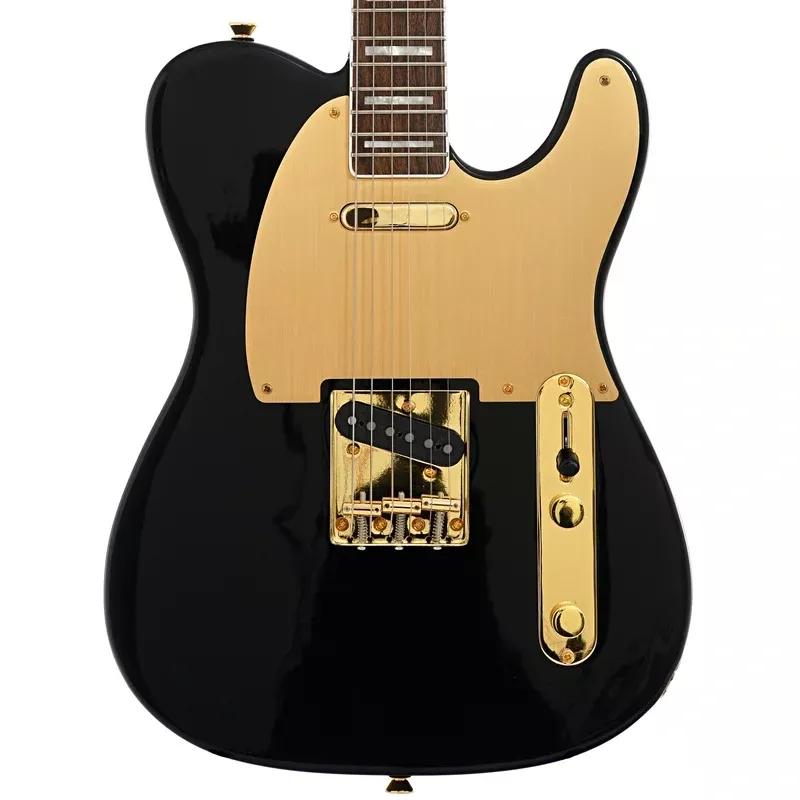 Squier 40th Anniversary Telecaster, Gold Edition, Black