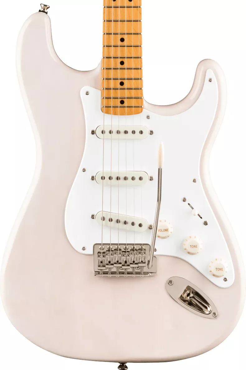 Squier Classic Vibe '50s Stratocaster, Maple Fingerboard in White Blonde