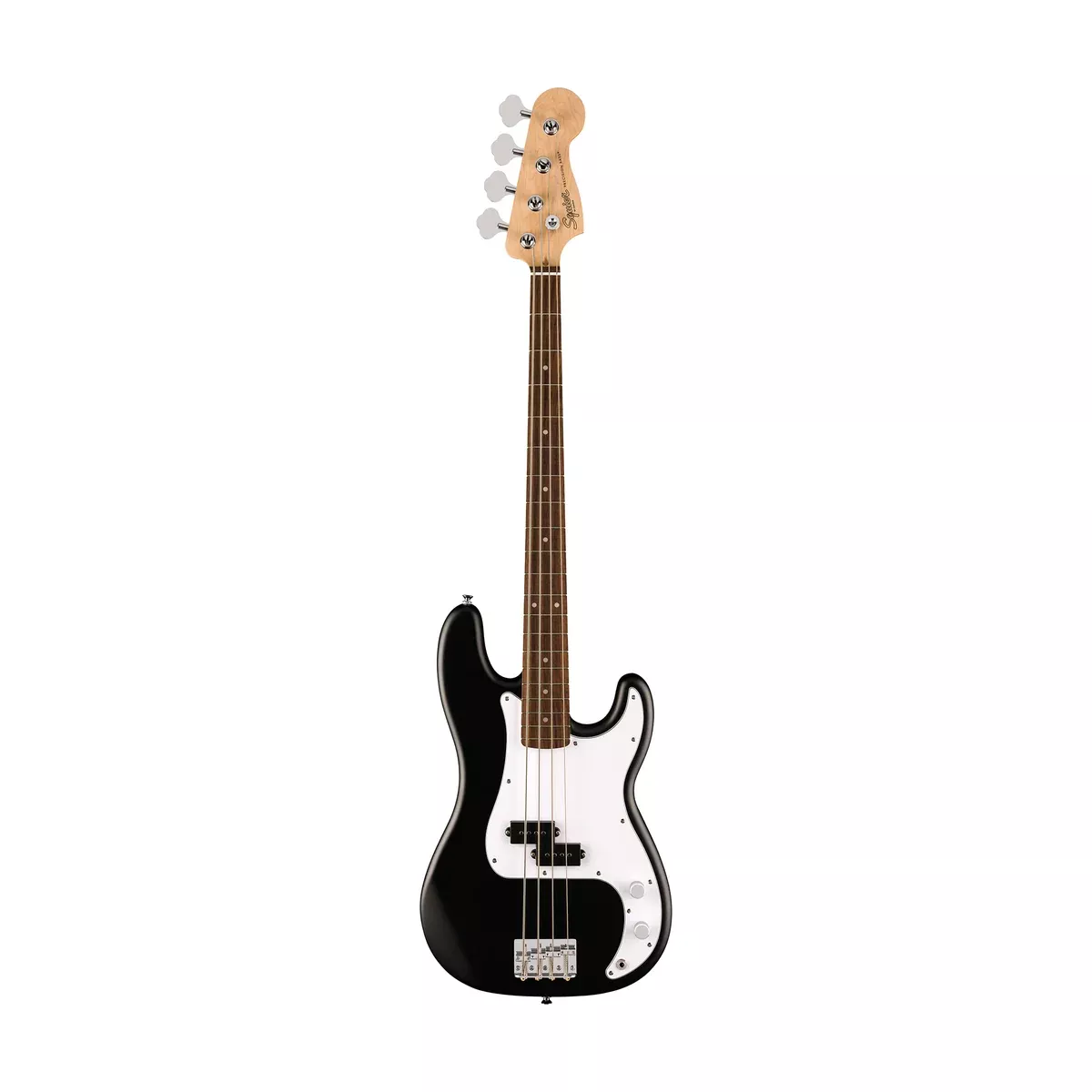 Squier Debut Series Precision Bass Guitar, Laurel FB, Black