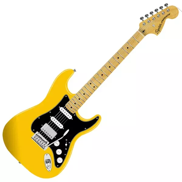 Squier FSR Limited Edition Affinity HSS Stratocaster – Graffiti Yellow