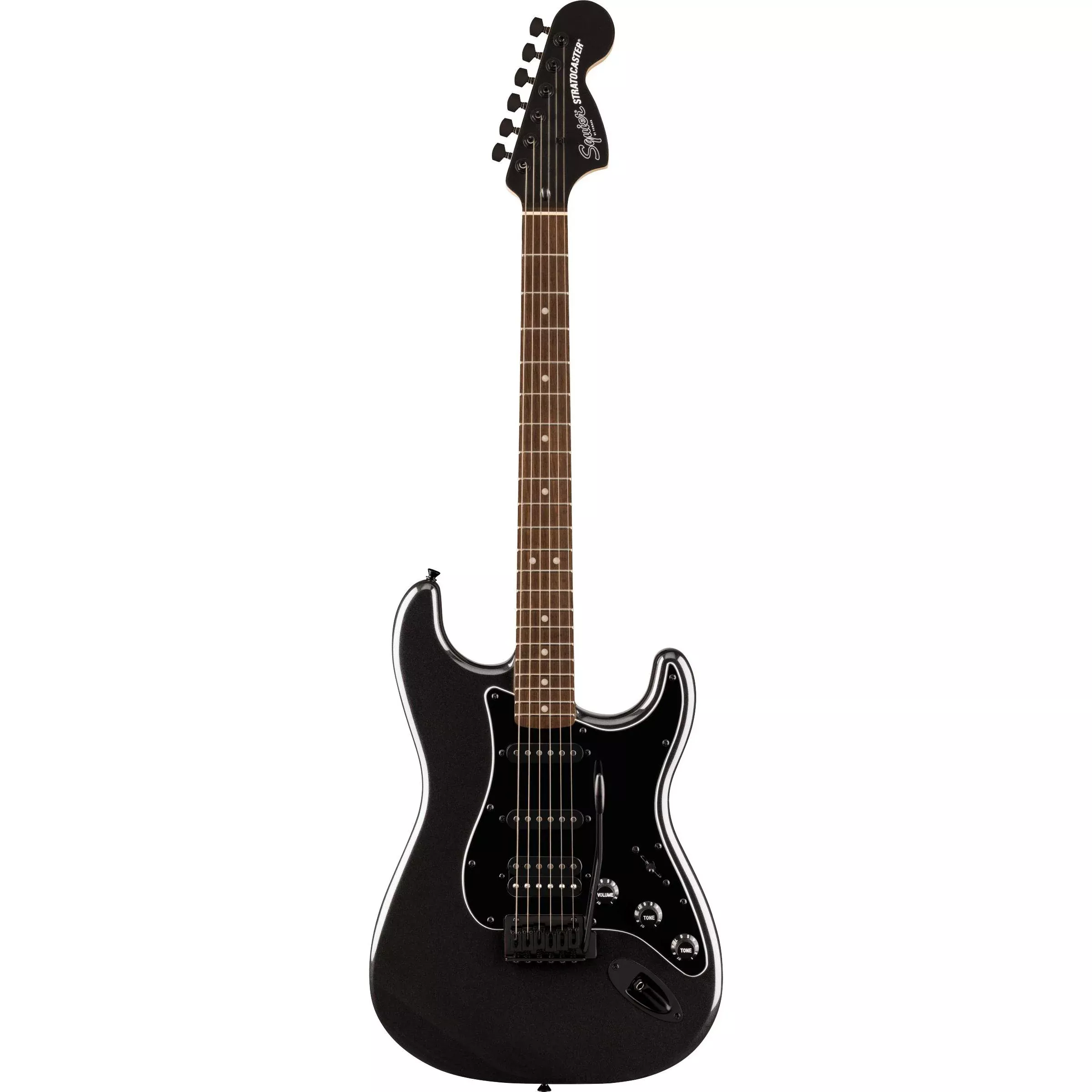 Squier Limited Edition Affinity Series Stratocaster HSS Electric Guitar Metallic Black