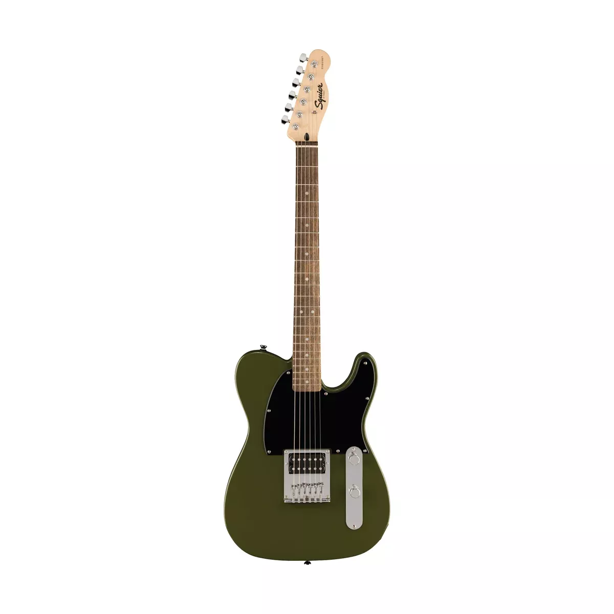 Squier Sonic Esquire H Electric Guitar w/Black Pickguard, Laurel FB, Olive