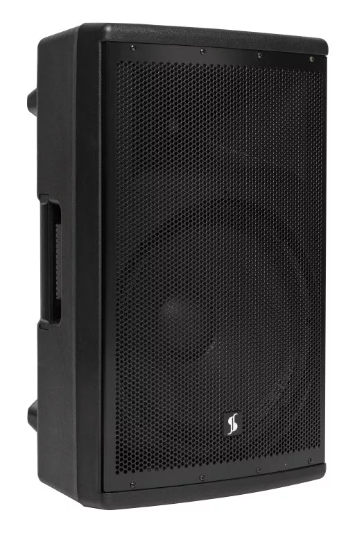 Stagg 15" 2-way active speaker, class AB, Bluetooth TWS Stereo pairing, 200 watts rated power – AS15 UK
