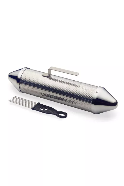 Stagg 15″ metal guiro shaker, with scraper – GUSM-15