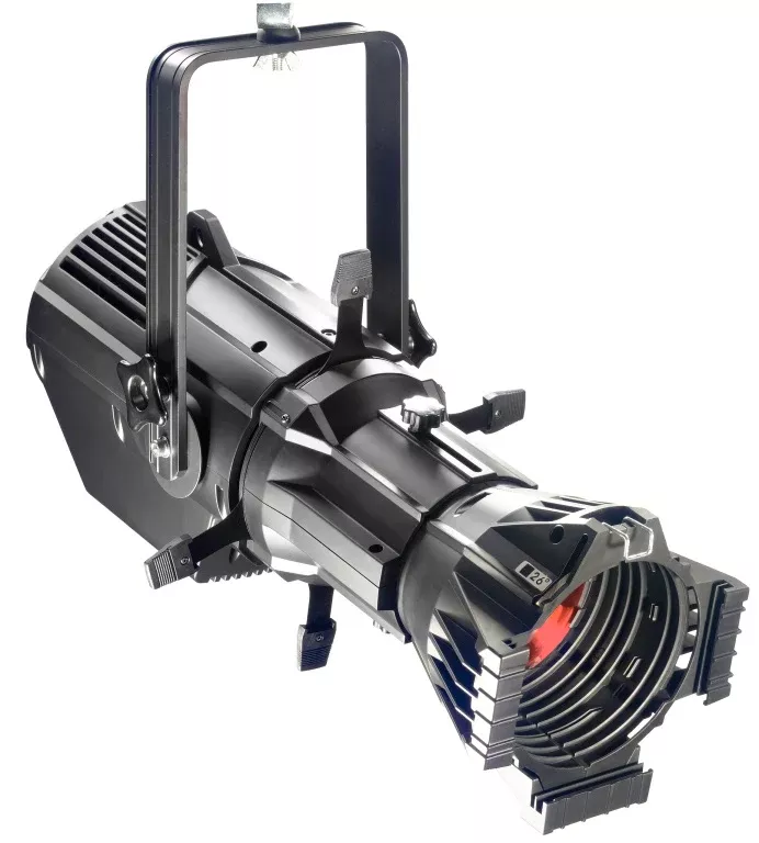 Stagg 180-watt profile stage light, black plastic case (Fixed Lens Spot 180 RGBW) – SLP180D4-1B26-0