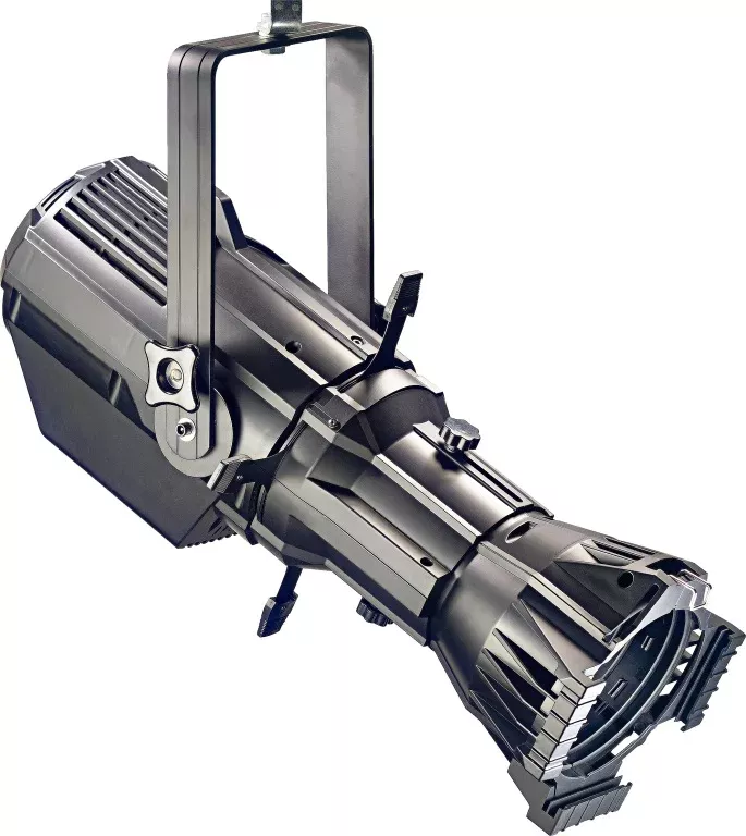 Stagg 200-watt profile stage light, daylight, black plastic case (Fixed Lens Spot 200) – SLP200D65B26-0