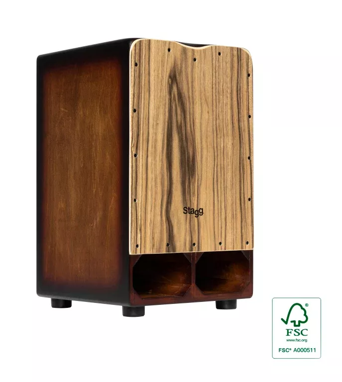 Stagg 24274Cannon Cajon with extra bass punch – CAJ-CANNON-EB
